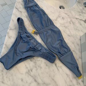 Sommer Swim Blue Bikini Top